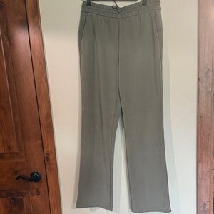 Army green Lululemon softstreme Wide-Leg Pants